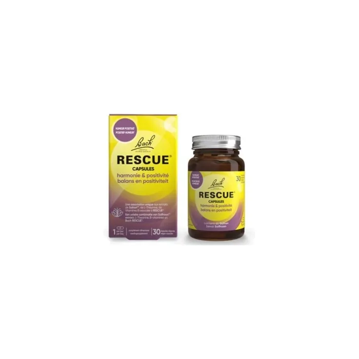 Fleurs De Bach Harmony and Positivity 30 Capsules