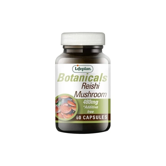 Lifeplan Reishi Mushroom 480mg Supplement 60 Capsules