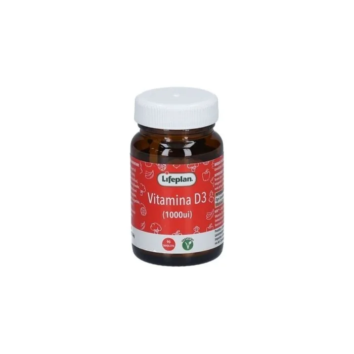 LIFEPLAN Vitamin D3 1000ui Supplement 90 Tablets