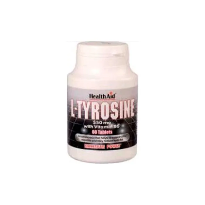 Health Aid L-Tyrosina 550 Mg 60 Comp