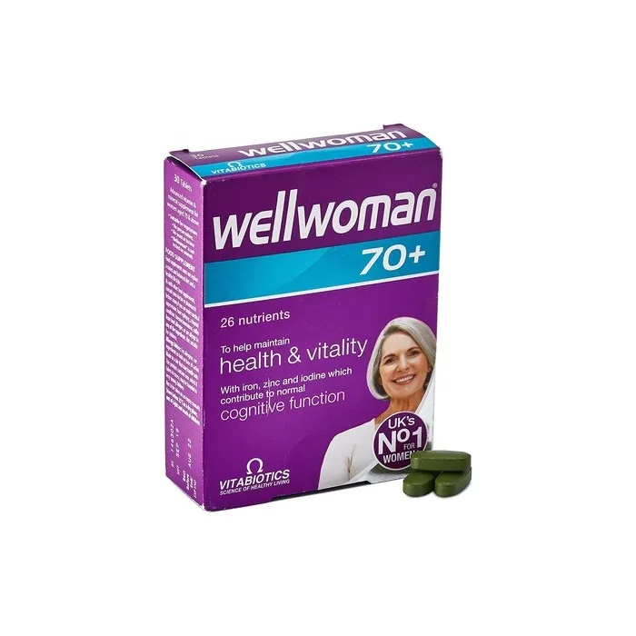 Vitabiotics Wellwoman 70+ 30 Tablets 59g