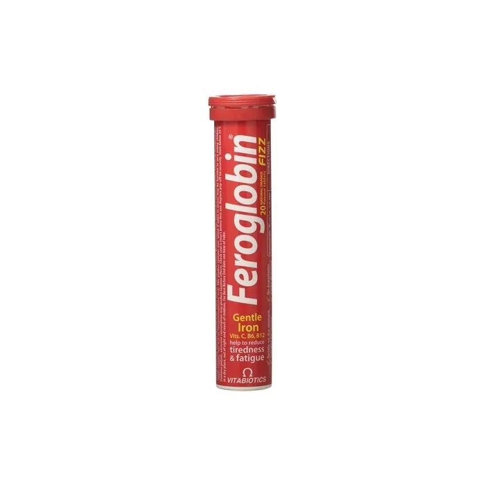 Vitabiotics Feroglobin Fizz Tablets 20 Pack
