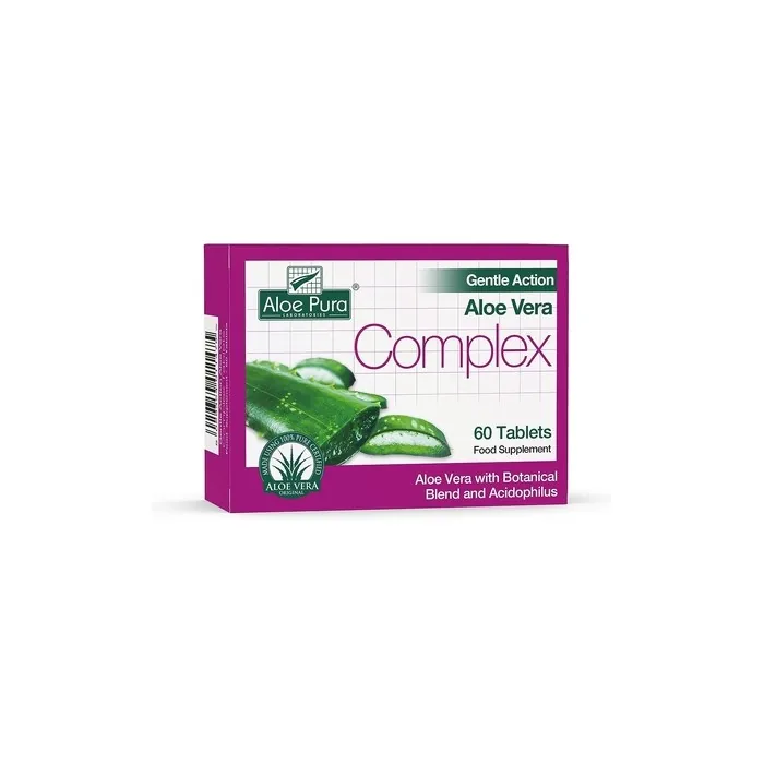 Aloe Pura Aloe Vera Gentle Action Complex Tablets 60 Tablets