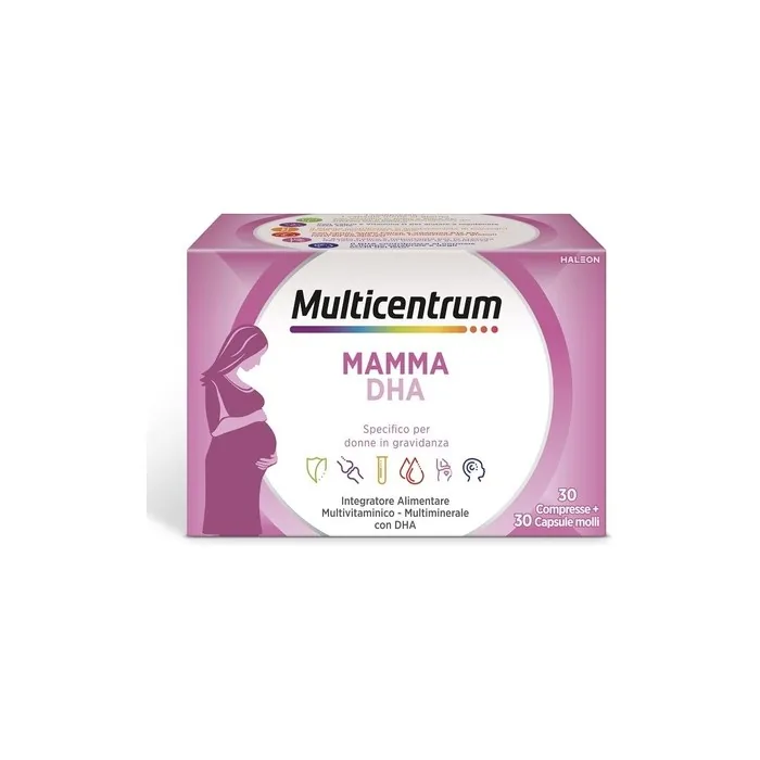 Haleon Italy Multicentrum Mamma Dha 30 Tablets + 30 Capsules