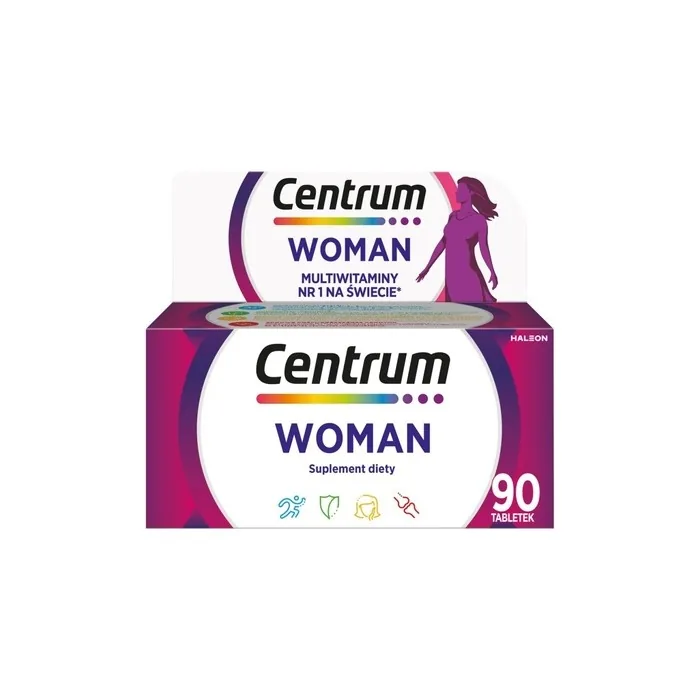 Centrum Woman Vitamins And Minerals For Women Dietary Supplement 90 Tablets