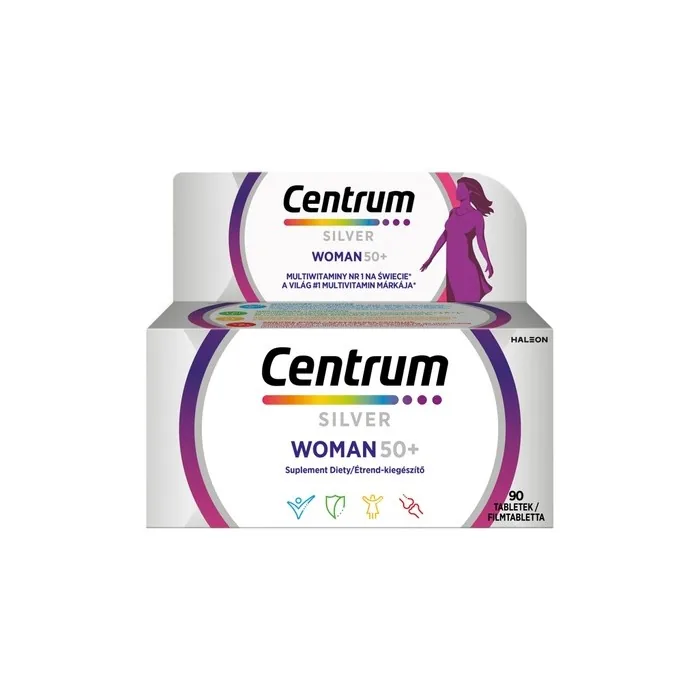 Centrum Women 50 Vitamins And Minerals Dietary Supplement 90 Tablets