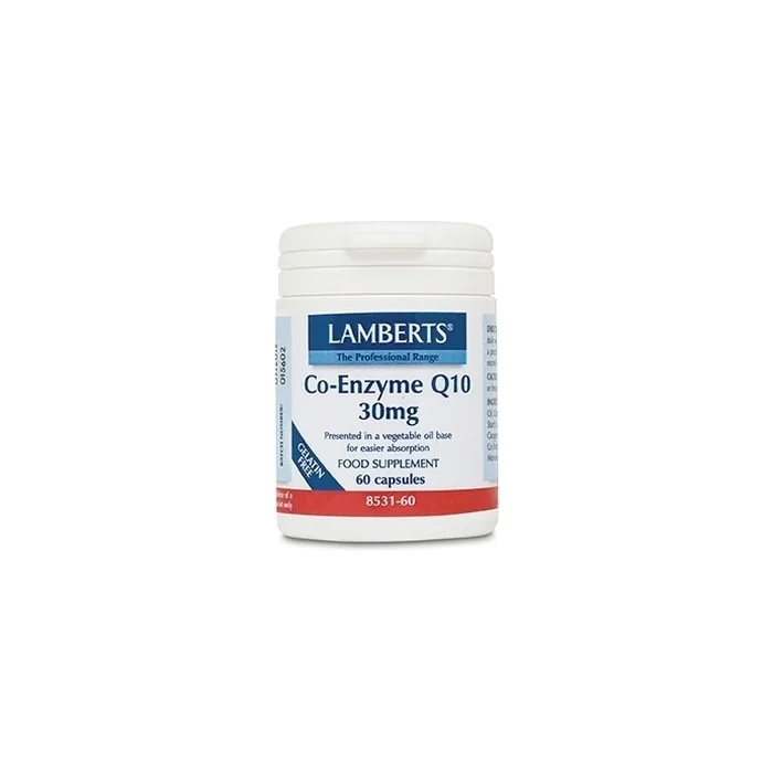 Lamberts Healthcare Co-Enzyme Q10 30mg 60 Capsules