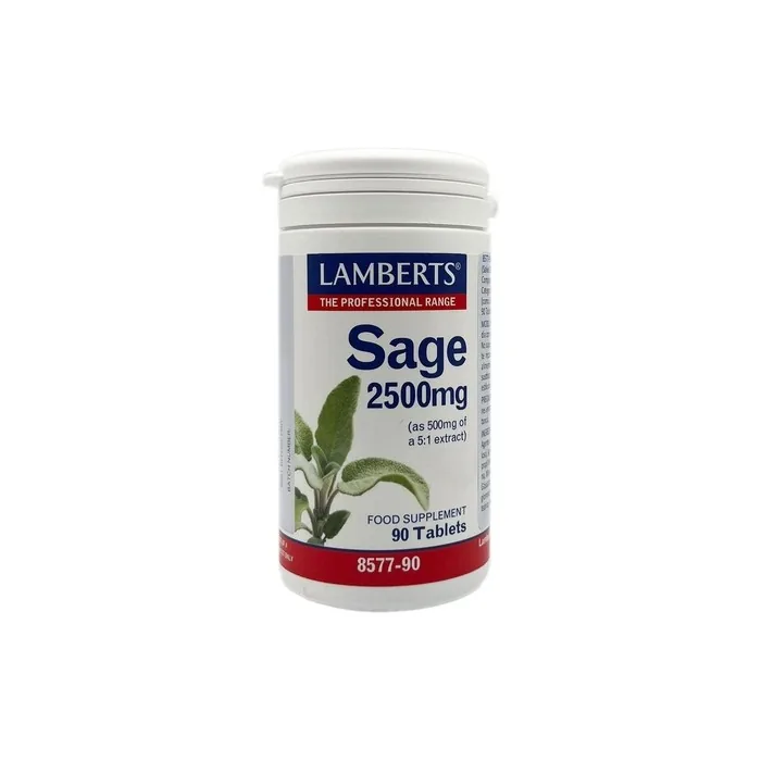 Lamberts Sage 2500mg 90 Capsules