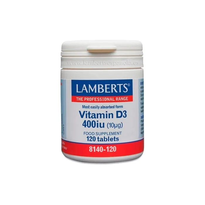 Lamberts - Vit. D 400iu 120 Comp. Lamberts