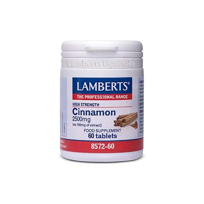 Lamberts Cinnamon 2500mg 60 Tablets