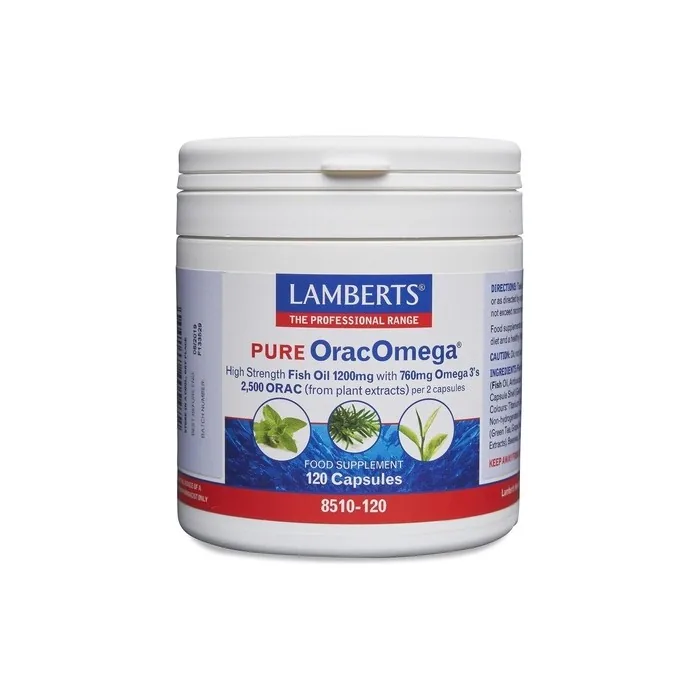 Lamberts Pure 120 Capsules Lamb Oracomega