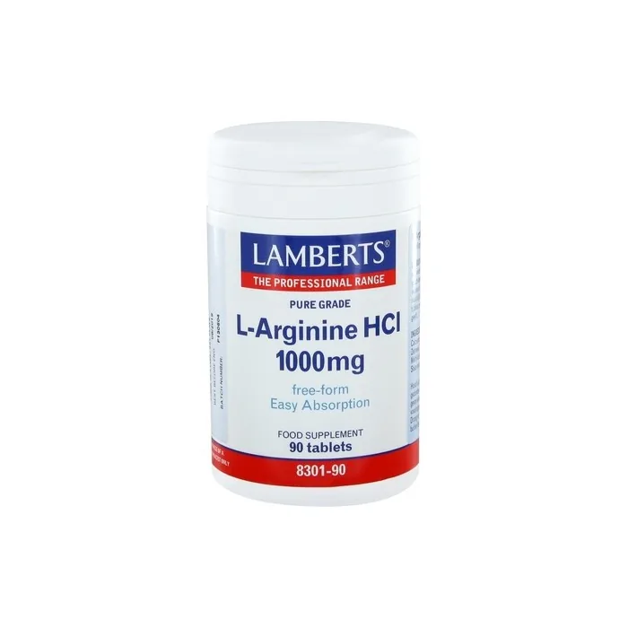 Lamberts L-Arginnie Hci 1000mg - 90 Tablets