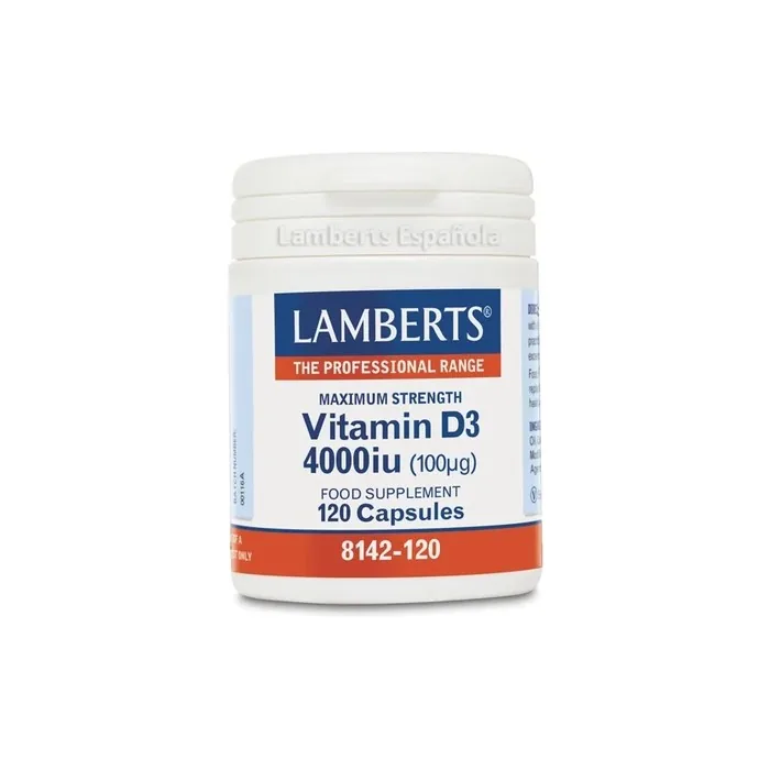 Lamberts Lamberts Vitamin D 4000 Iu 100 Micrograms 120 Tablets
