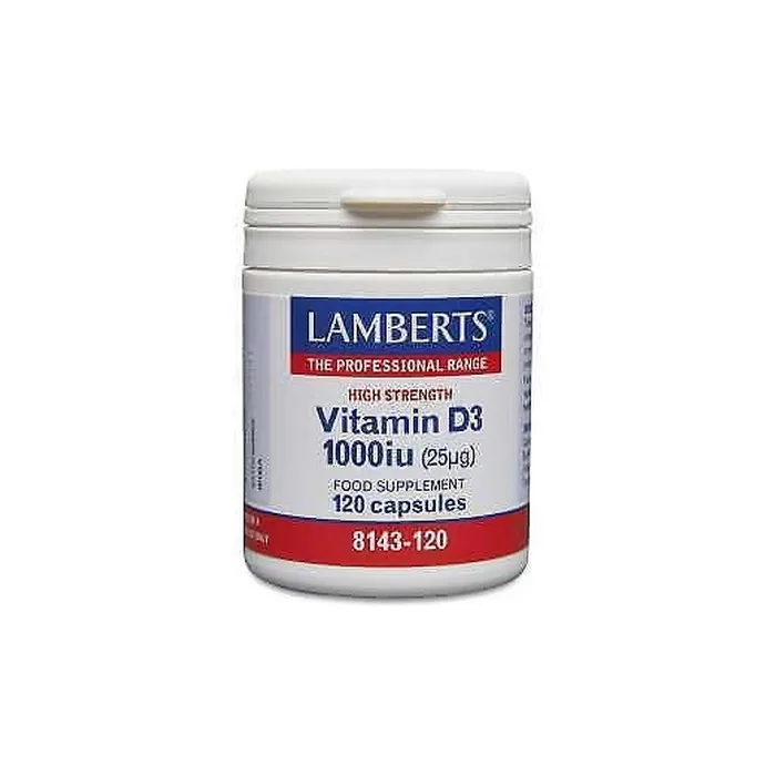 Lamberts Vitamin D 1000 IU 120 Capsules
