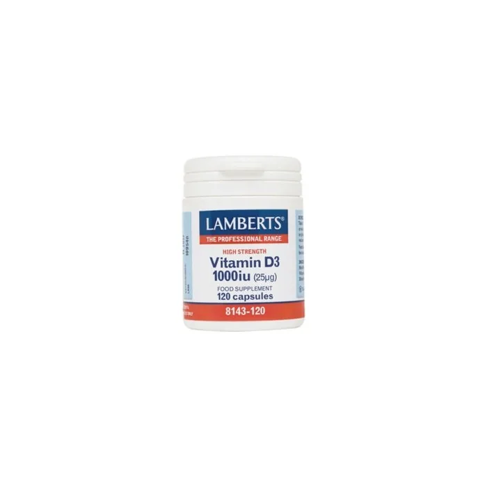 Lamberts D3 1000iu 25mg 120 Tablets