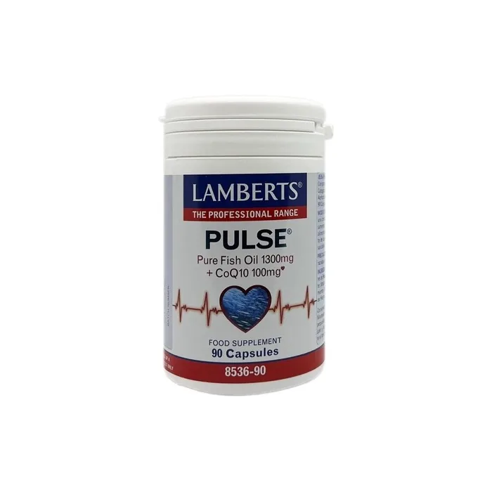 Lamberts Puls Fish Oil With Q10 90 Capsules