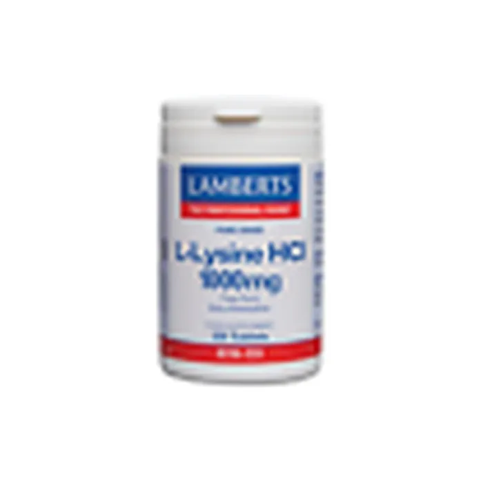 Lamberts L-Lysine HCI 1000mg 120 Capsules