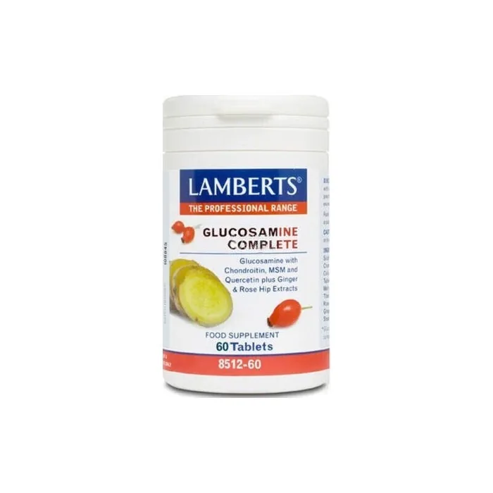 Lamberts Glucosamine Complete Vegan Supplement For Joint Health 60 Tablets