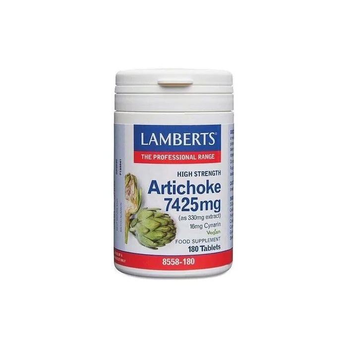 Lamberts Artichoke 7425mg 180 Tablets Herbal Supplement