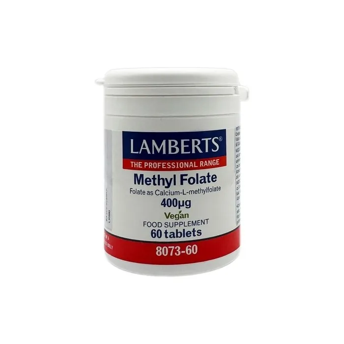 Lamberts Methyl Folate 400ug 60 Tablets