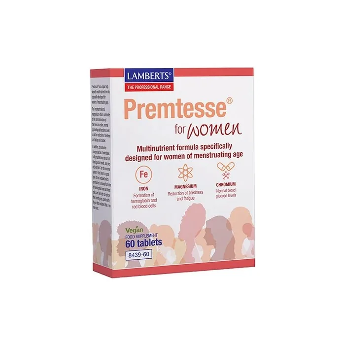 Lamberts Premtesse For Women Dietary Supplement For Women 60 Tablets