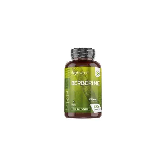 Weightworld Berberine 500mg 120 Capsules