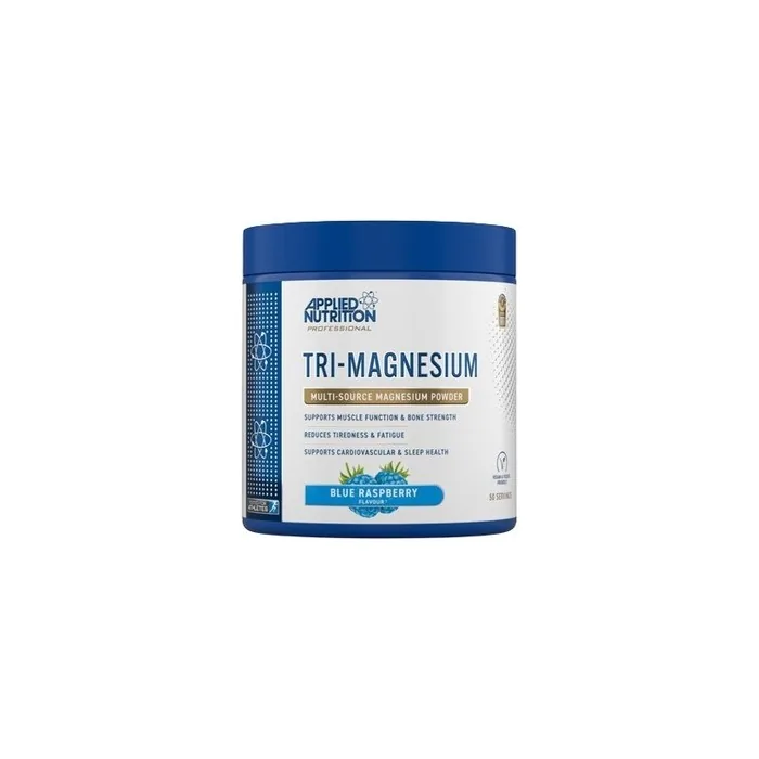 Applied Nutrition Tri-Magnesium Powder Blue Raspberry 200g