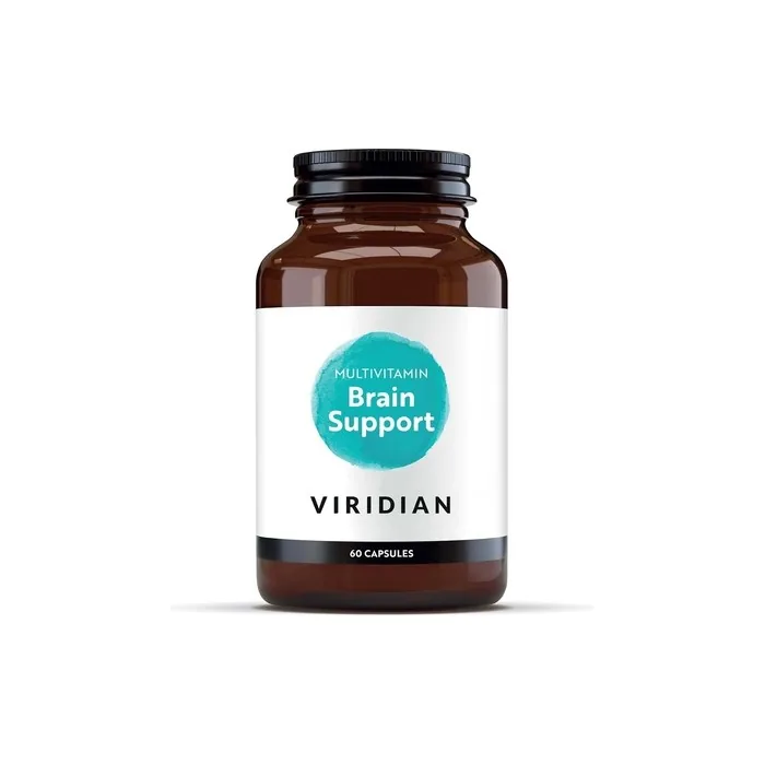 Viridian Brain Support Multivitamin 60 Caps For Cognitive Function