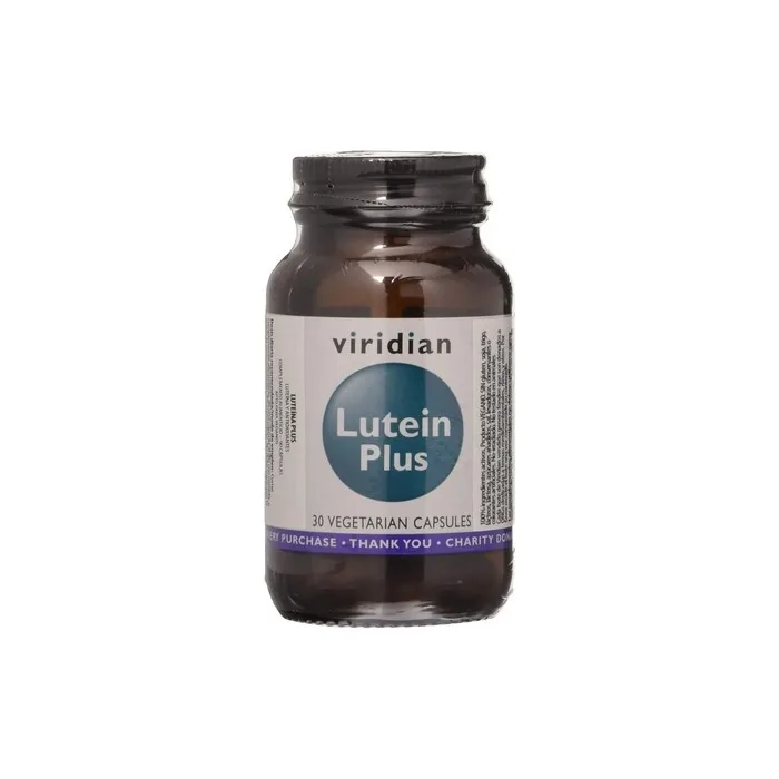 Viridian Lutein Plus 30 Veg Capsules