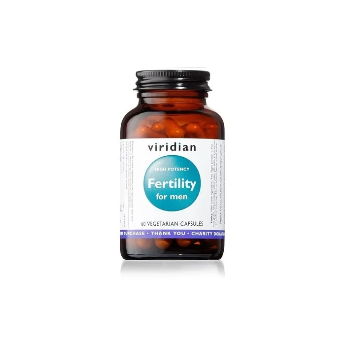 Viridian Fertility For Men High Potency 60 Veg Caps