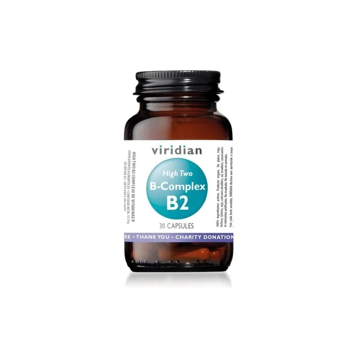 High Two Vitamin B2 With Bcomplex 30 Veg Capsules
