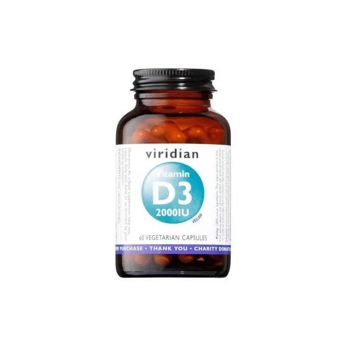 Viridian Vitamin D3 2000iu