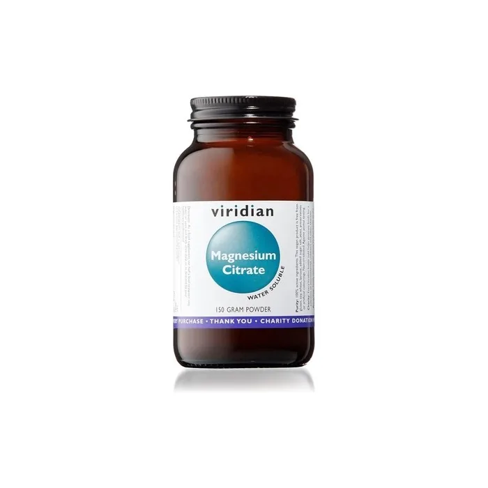 Viridian Magnesium Citrate Powder 150g