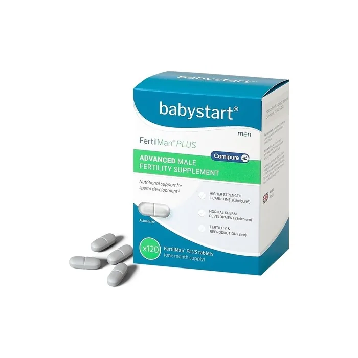 Fertilman Plus Advanced Fertility Supplements for Men 120 Tablets