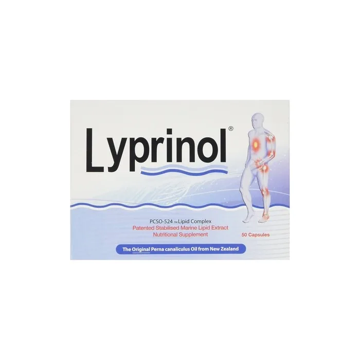 Lyprinol Green Lipped Mussel Extract Oil Capsules 50 Pack