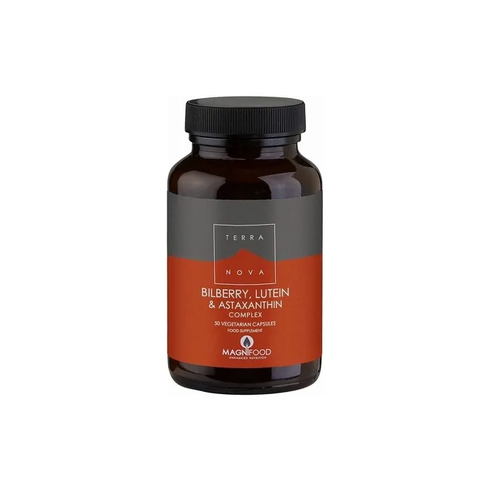 Terranova Bilberry Lutein & Astaxanthin Complex 100 Capsules