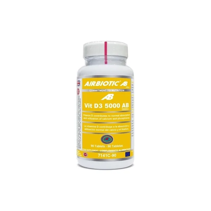 Airbiotic Vitamin D3 5000 IU 90 Tablets