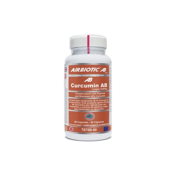 Curcuma AB Complex 10000mg with Bromelain and Piperine 60 Capsules
