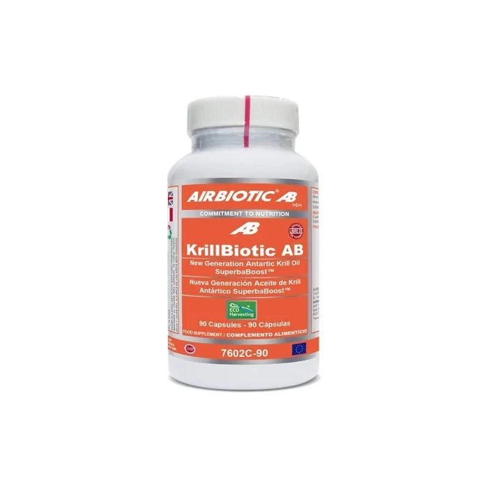 Airbiotic Krillbiotic Ab 590mg. 90cap.New Personal Care Products On Hand From