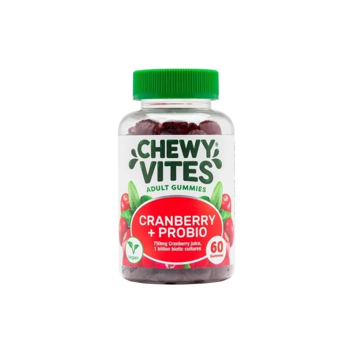 Chewy Vites Cranberry Probiotic Gummy Vitamins 60 Count