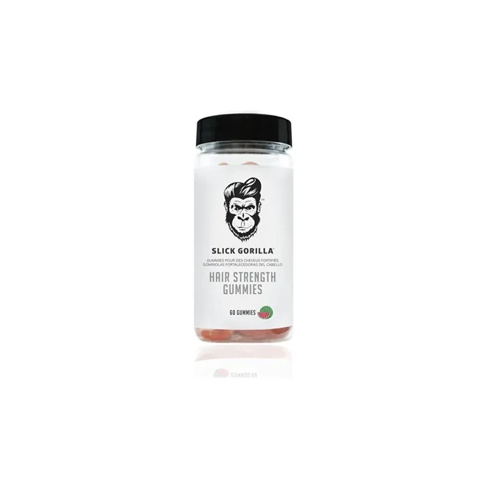 Slick Gorilla Vitamin Bears For Hair Strengthening - 60 Pieces