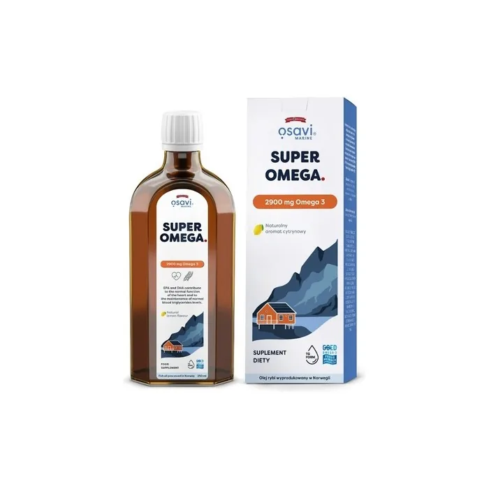 Osavi Super Omega 2900mg Omega 3 Lemon Flavor 250ml