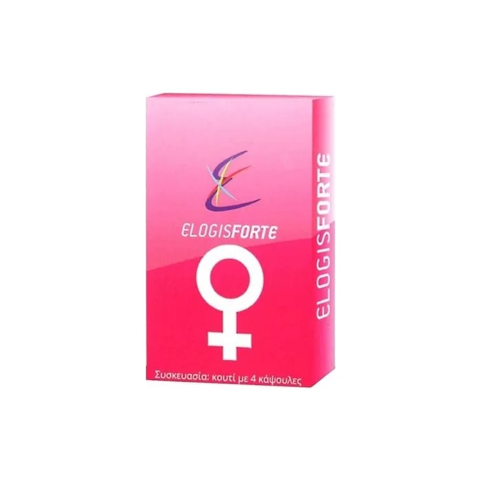 Elogis Pharma Elogis Forte Pink Dietary Supplement For Normal Sexual Function Of Women 4 Capsules