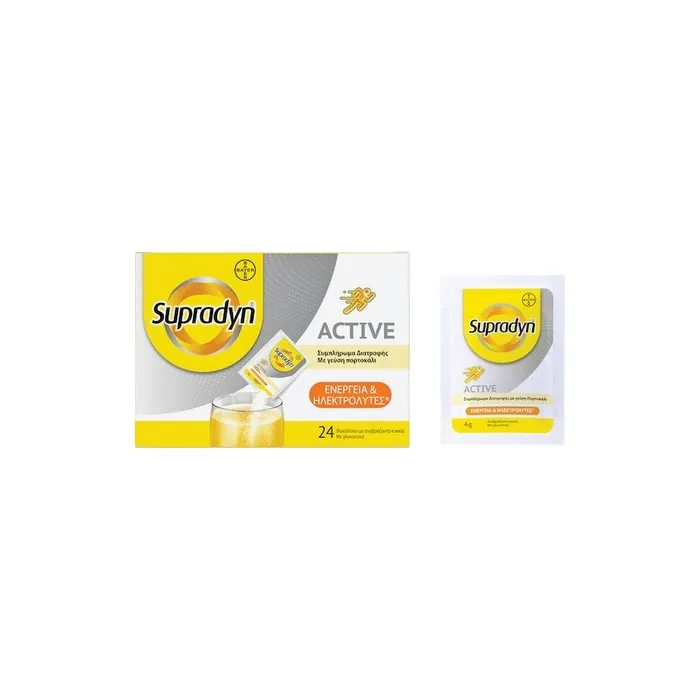 Supradyn Active Energy and Electrolytes Supplement 24 Sachets