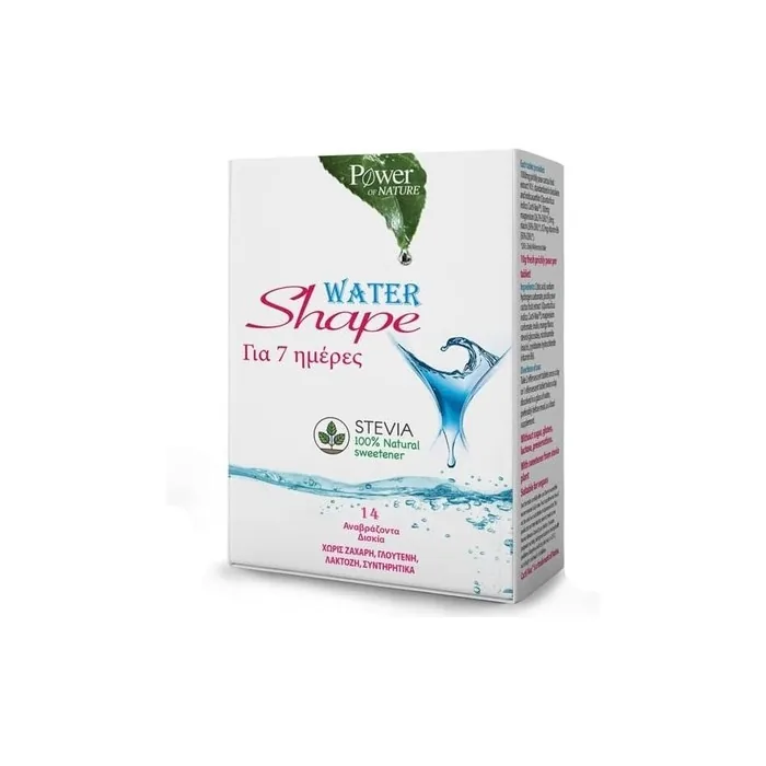 Power Health Power of Nature Water Shape 7 Days with Stevia 14 Effervescent Tabs