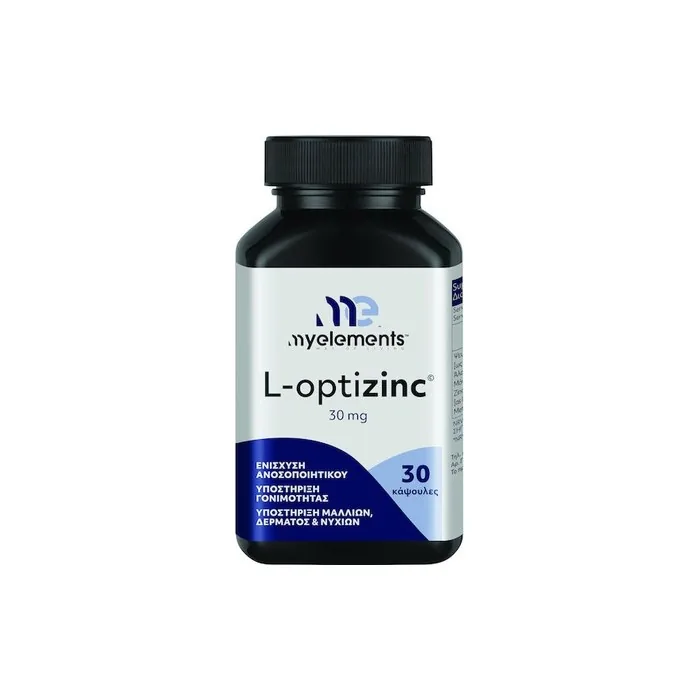 My Elements Loptizinc 30mg Dietary Supplement With Zinc 30 Capsules
