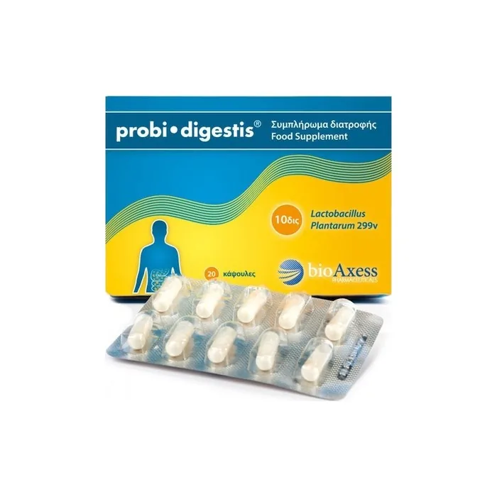 Bioaxeess Probi Digestis Dietary Supplement For The Recovery Of Symptoms Of Irritable Bowel Syndrome 20 Capsules