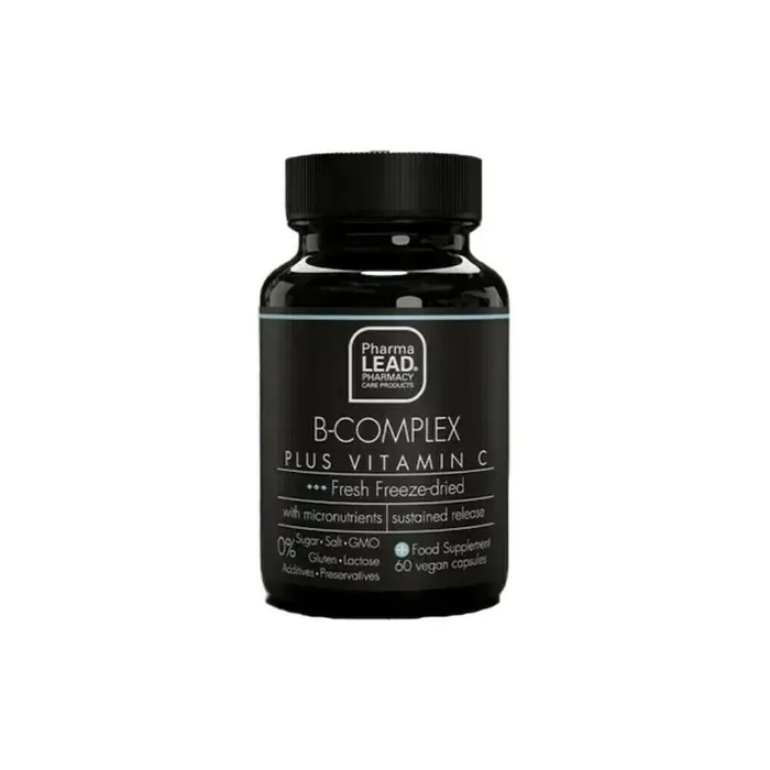 Pharmalead Black Range B Complex Plus Vitamin C 60 Capsules