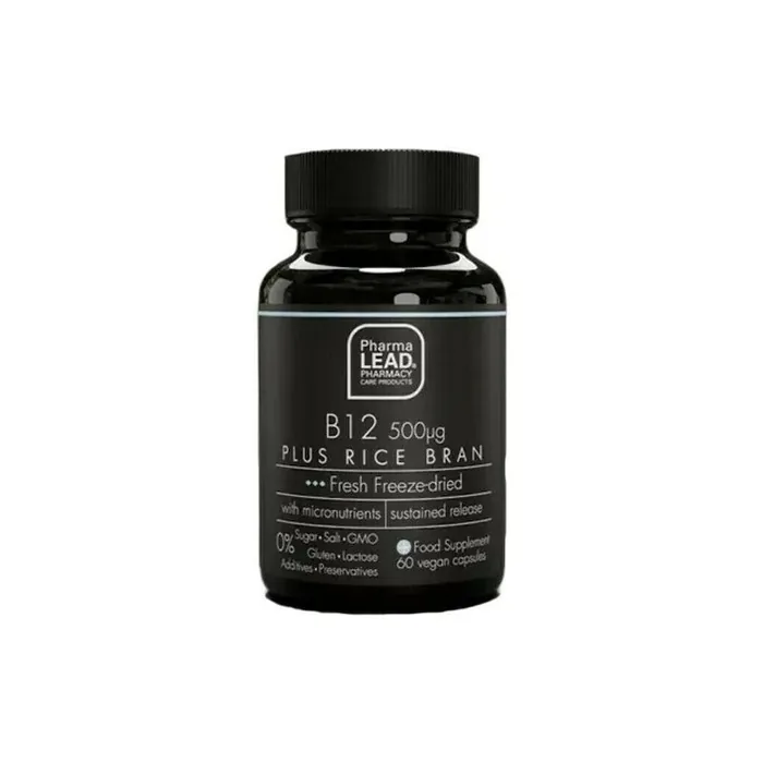 Pharmalead Black Range B12 500g Plus Rice Bran For Normal Psychological Functioning 60 Capsules