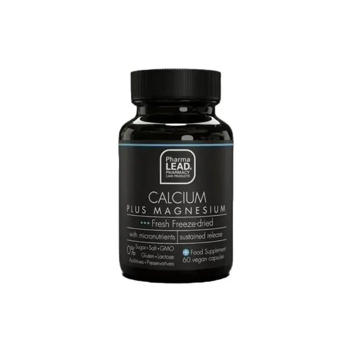Pharmalead Calcium Plus Magnesium 60 Plant Capsules
